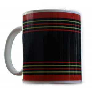 Mug printed with Angami Naga men motif design